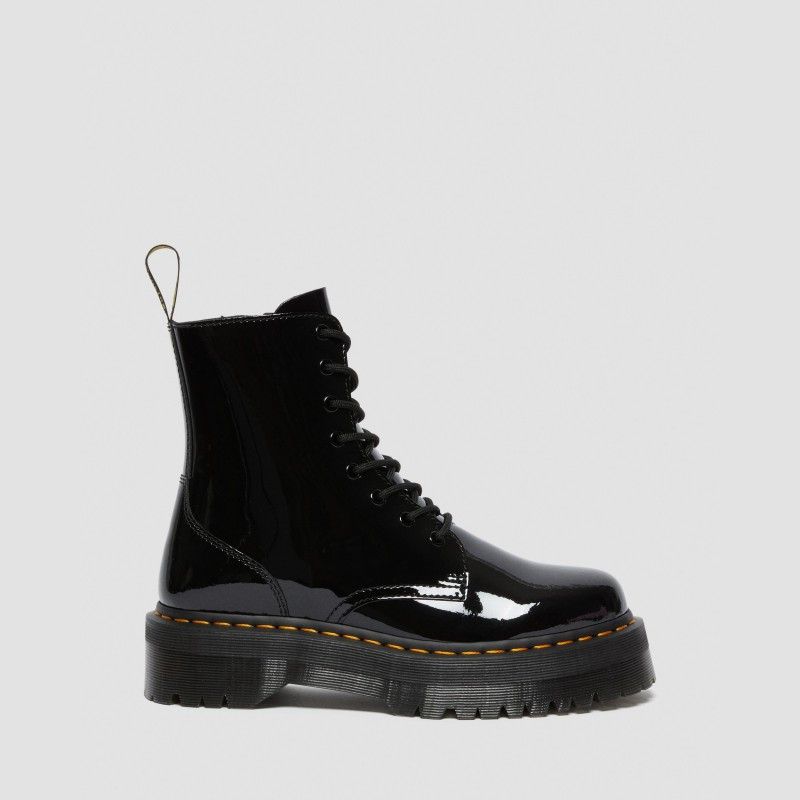 Black patent sales lamper doc martens